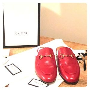 Gucci Princetown Leather Slipper